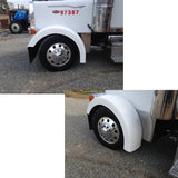PB379 Front Fenders 6", close-up