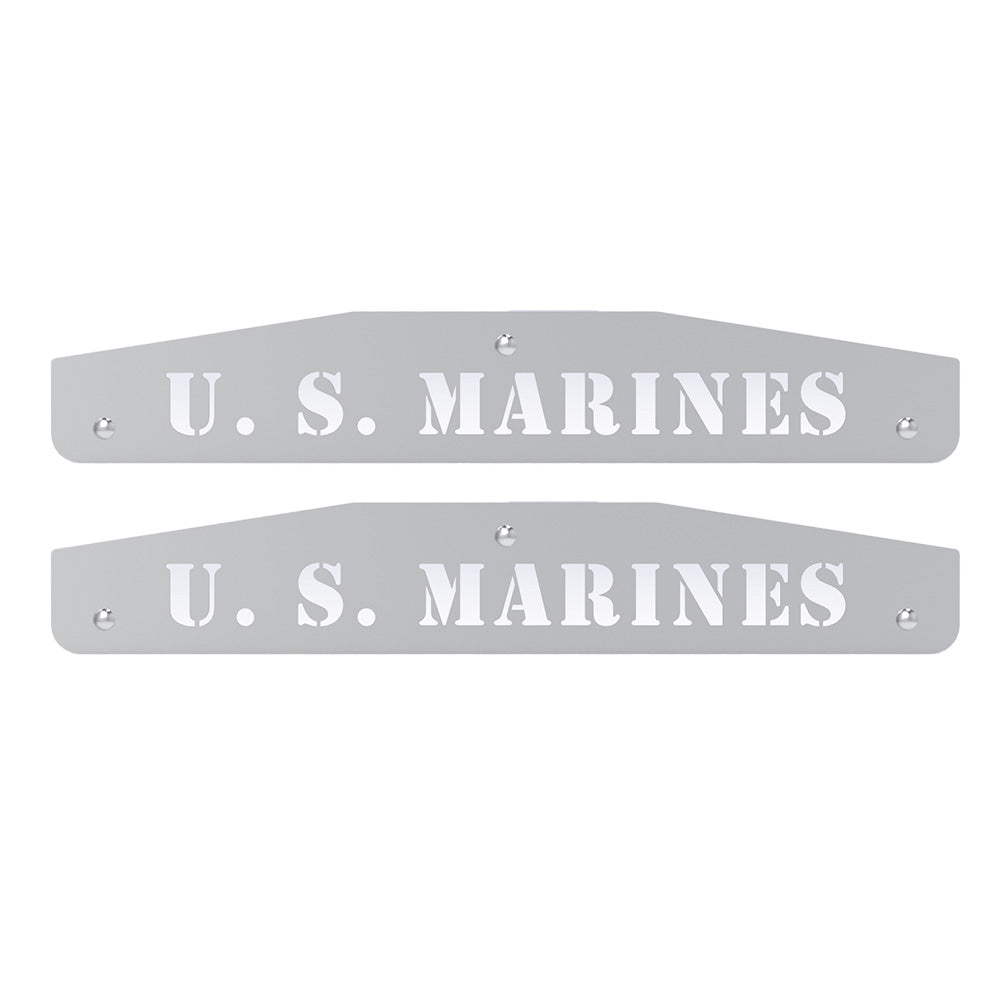 24" Angled Stainless Steel U.S. Navy Marine Weights