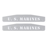 24" Angled Stainless Steel U.S. Navy Marine Weights