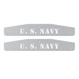 24" Angled Stainless Steel U.S. Navy Mudflap Weights