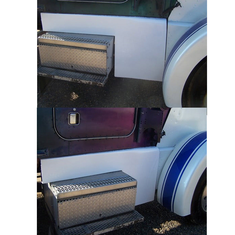 Peterbilt 359 Fiberglass One Piece 8" Cab/Cowl Panels