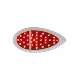 39 LED Teardrop Flush Mount S/T/T with Chrome Bezel