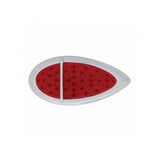 39 LED Teardrop Flush Mount S/T/T with Chrome Bezel