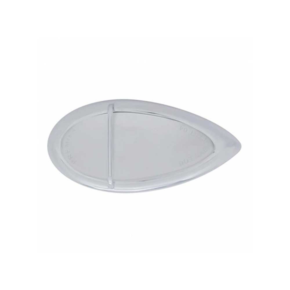 39 LED Teardrop Flush Mount S/T/T with Chrome Bezel