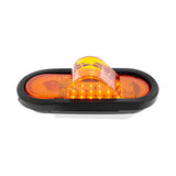6-1/2" Mid Trailer Turn Signal 18 LED Amber Light Kit