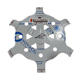 PB 389, 589 Air Cleaner SS Light Brackets for 15" Donaldson  with Eight  ¾" Cutouts