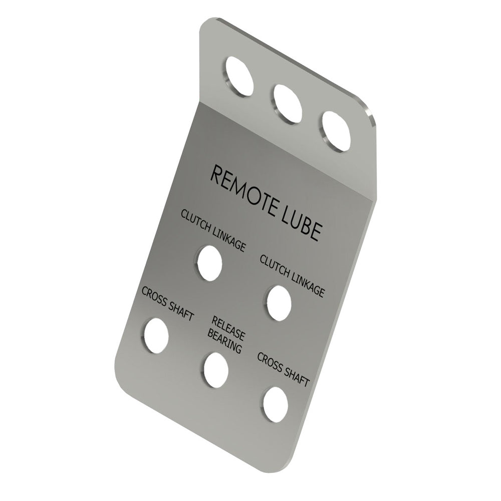 Peterbilt Remote Lube Bracket