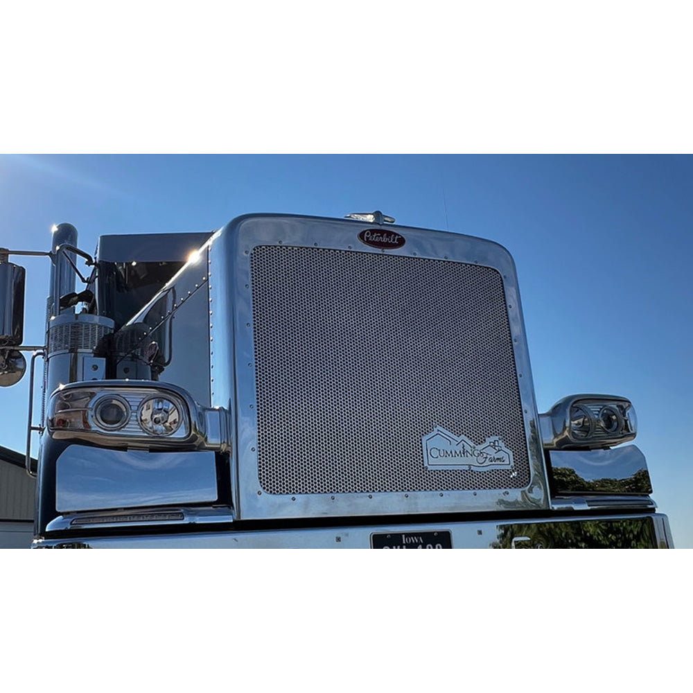 Peterbilt589 Stainless Steel Fender Guards