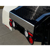 Peterbilt 589 Stainless Steel 32"L x 6"W Rear Frame Cover