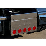 Peterbilt 589 Stainless Steel 32"L x 6"W Rear Frame Cover
