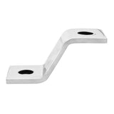 3-1/4" Stainless Steel Angled Z Bracket