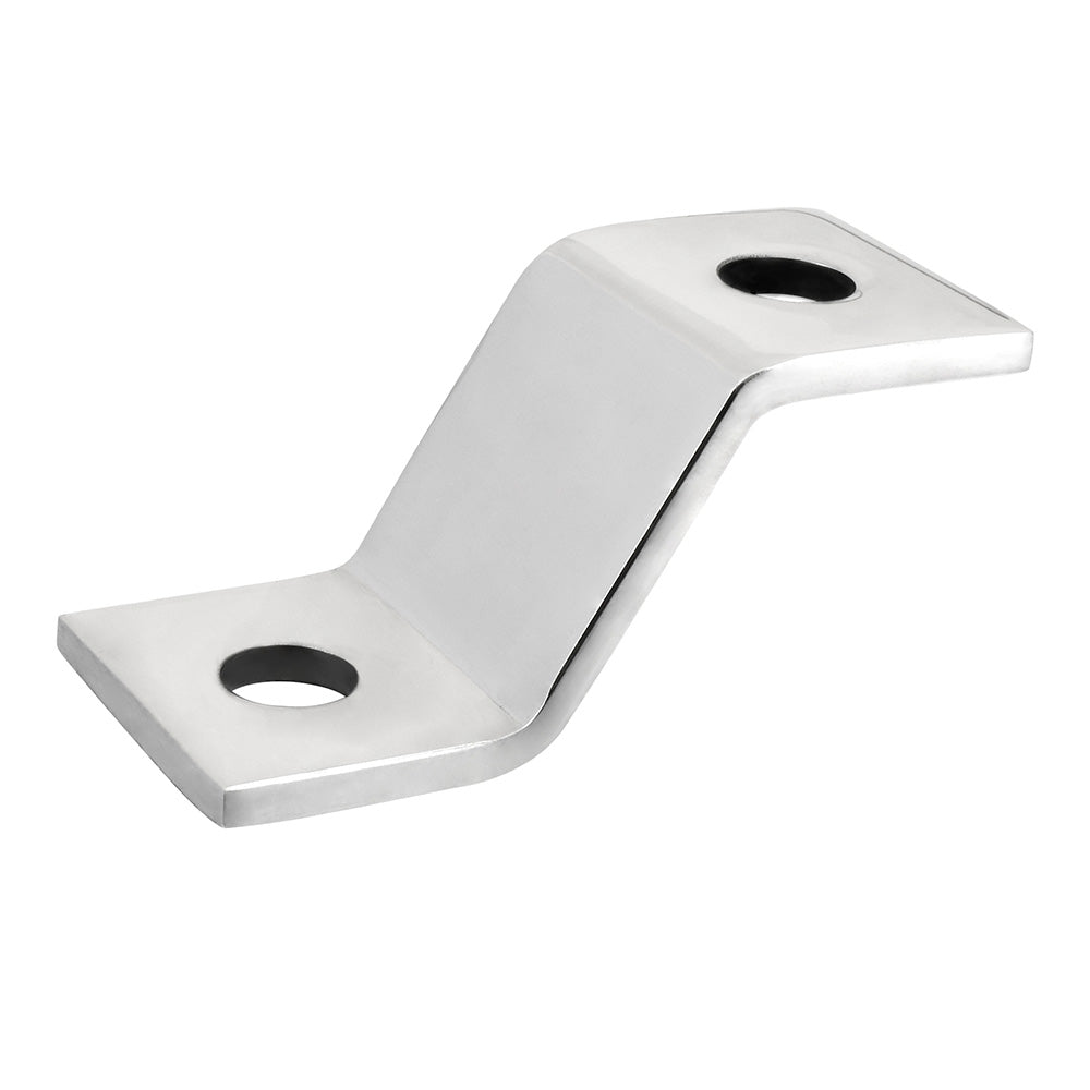 3-1/4" Stainless Steel Angled Z Bracket