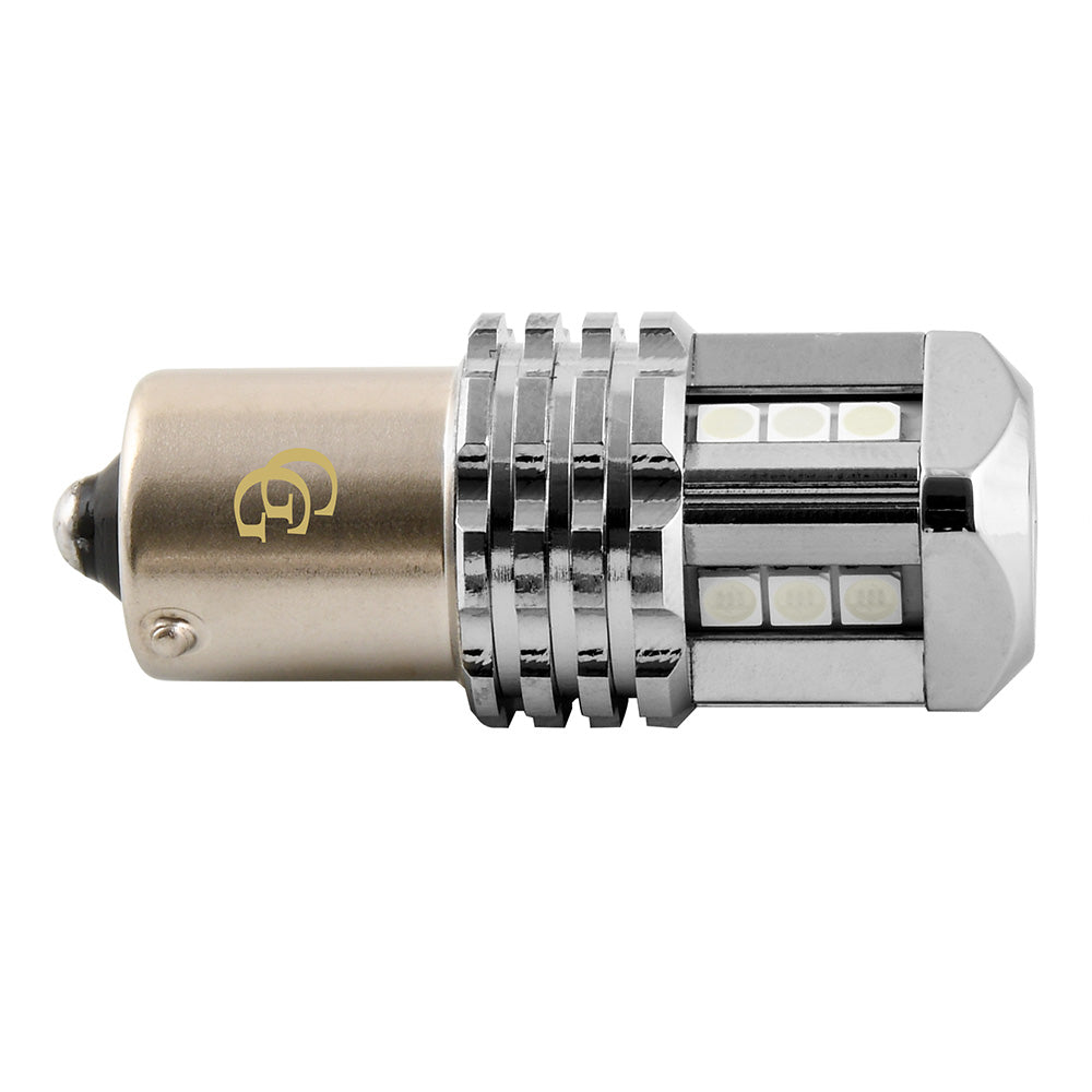 Dual Color Amber Base High Power Tower LED 1157 Mini Bulb