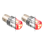 Dual Red High Base Power Tower LED 1157 Mini Bulb - Pair