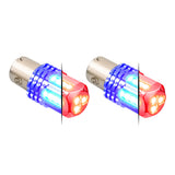 Dual Red High Base Power Tower LED 1157 Mini Bulb - Pair