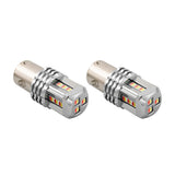 Dual Red High Base Power Tower LED 1157 Mini Bulb - Pair