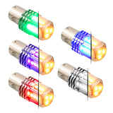 Dual Color Amber Base High Power Tower LED 1157 Mini Bulb