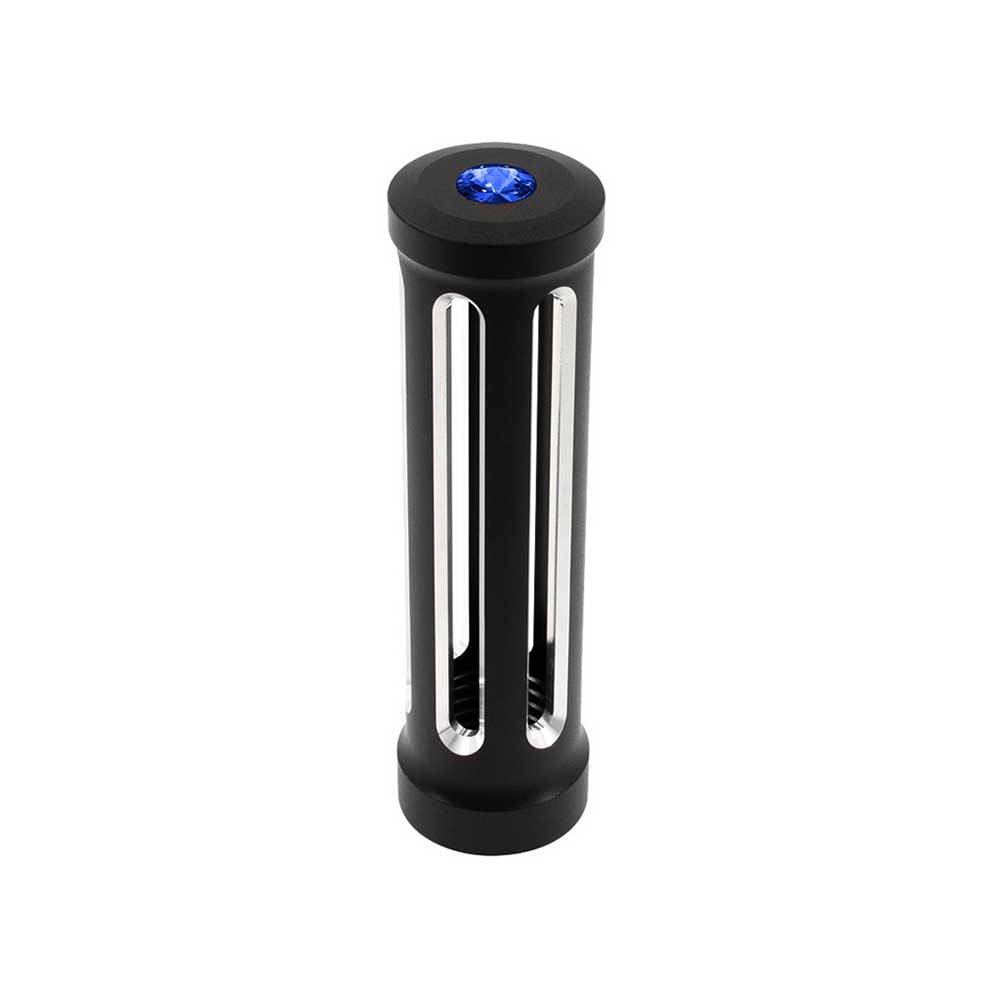M30x3.5 Thread-On Sonoma Gearshift Matte Black Knob with Crystal