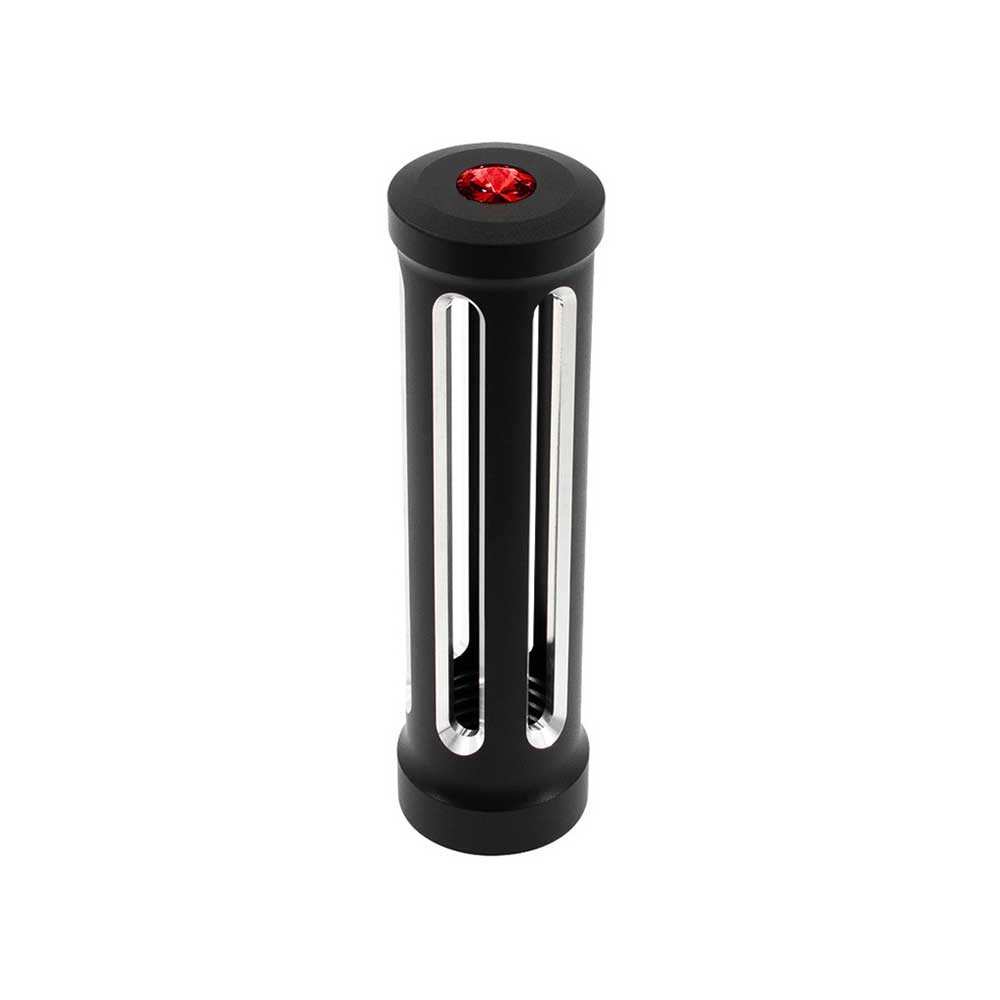 M30x3.5 Thread-On Sonoma Gearshift Matte Black Knob with Crystal
