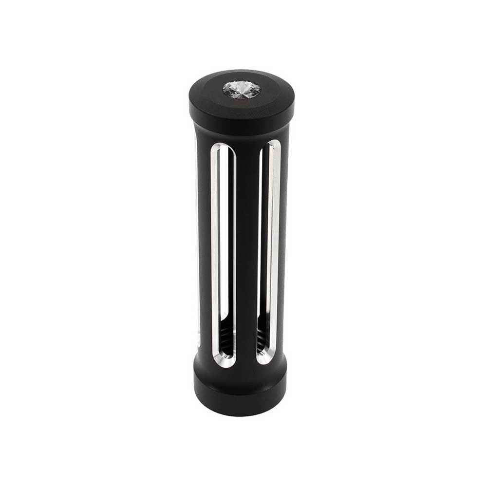 M30x3.5 Thread-On Sonoma Gearshift Matte Black Knob with Crystal