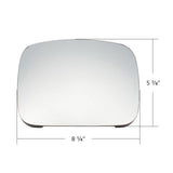 Freightliner 2018+ Replacement 8-1/4" Heated Mirror Glass
