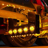 33" x 16" SS Axle Filler with 4" Front & Rear, 3/4" Bottom Light Holes