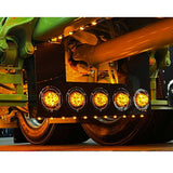 33" x 16" SS Axle Filler with 4" Front & Rear, 3/4" Bottom Light Holes