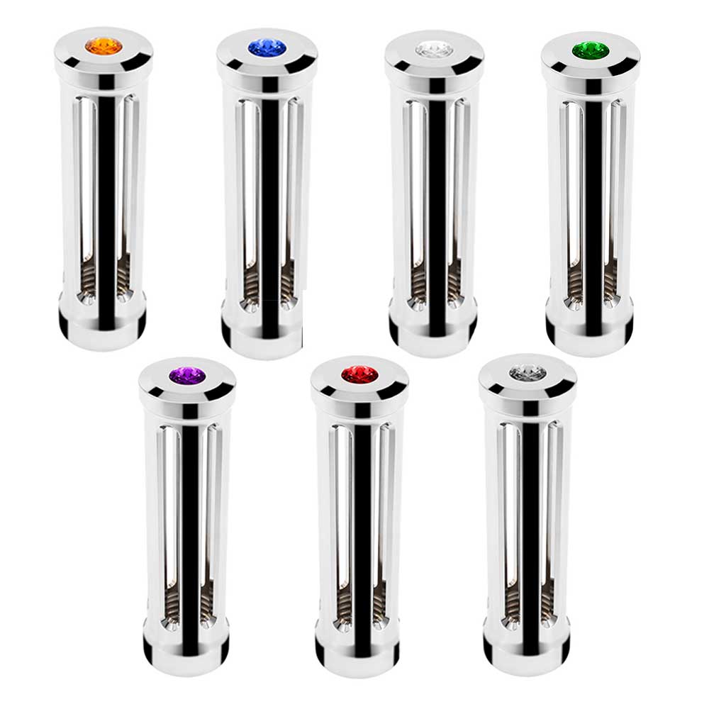 M30x3.5 Thread-On Sonoma Gearshift Chrome Knob with Crystal