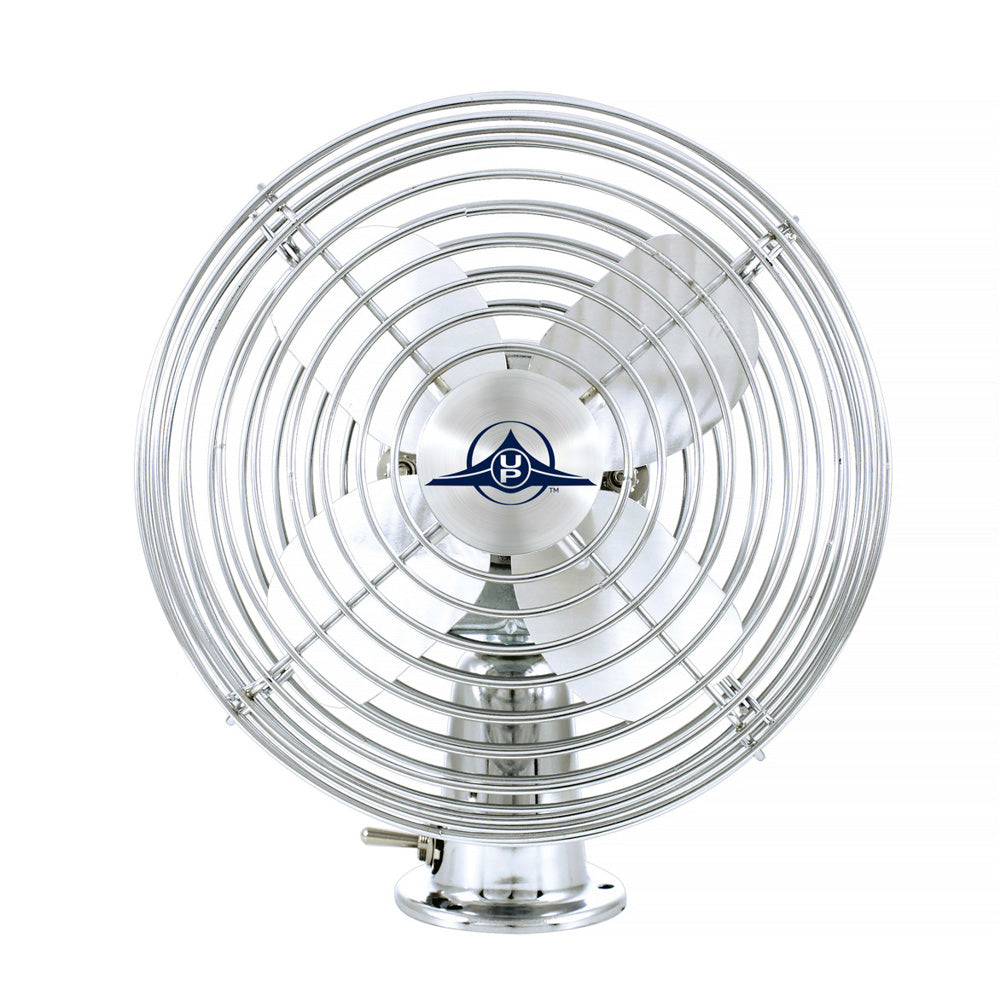 6" Chrome Heavy Duty Fan - 12 Volt