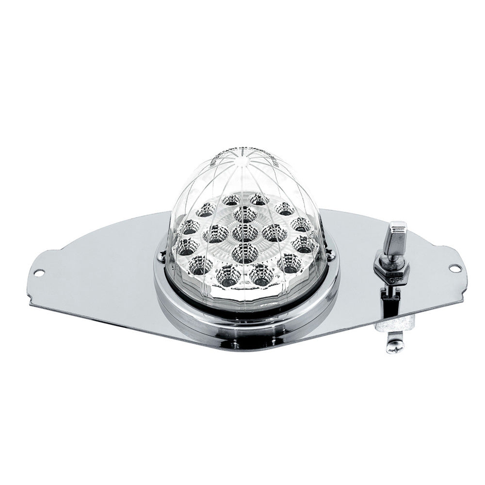 Freightliner Cascadia Double Fury Watermelon Above Door Dome SS Light Kit
