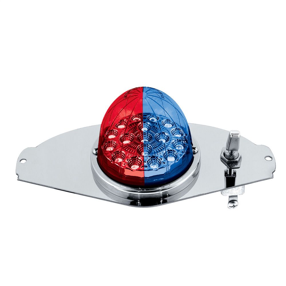Freightliner Cascadia Double Fury Watermelon Above Door Dome SS Light Kit