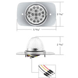 FL Casc 2008-2017 Double Fury 17 LED Clear Lens Watermelon Turn Signal Kit