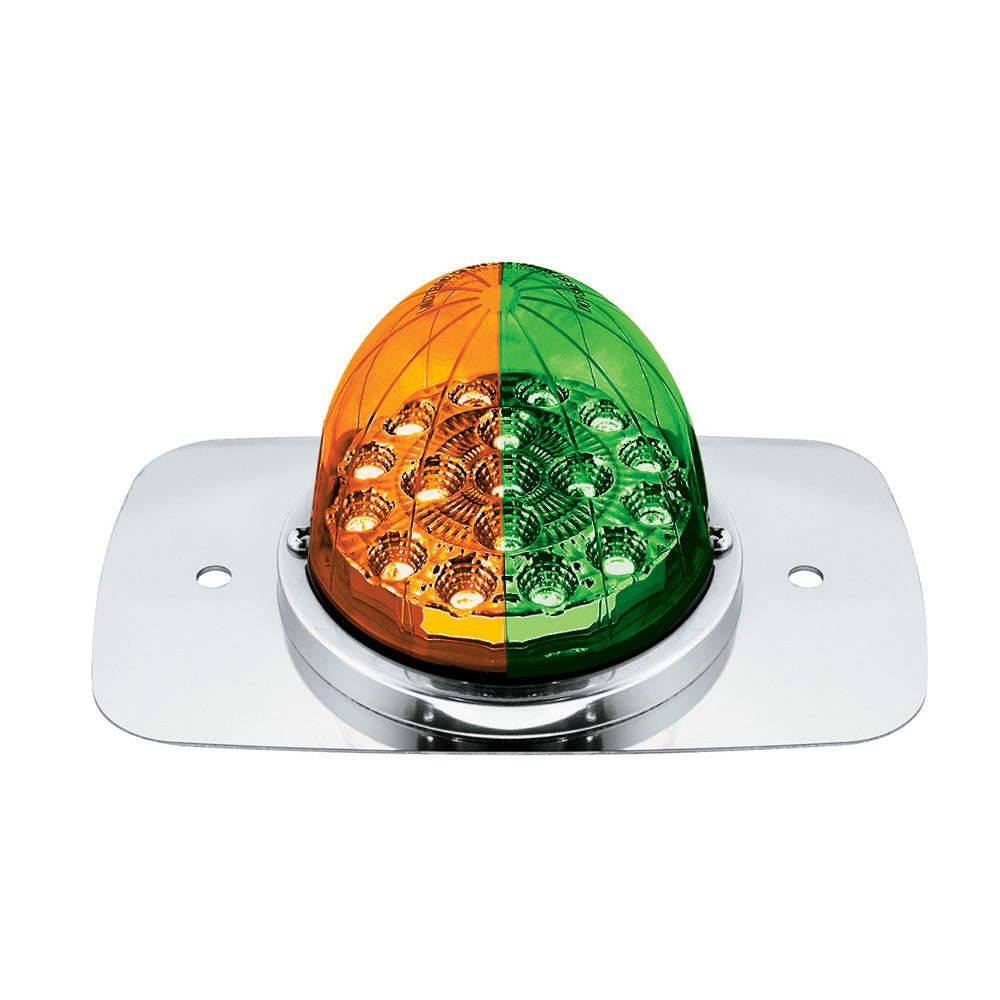 FL Casc 2008-2017 Double Fury 17 LED Clear Lens Watermelon Turn Signal Kit