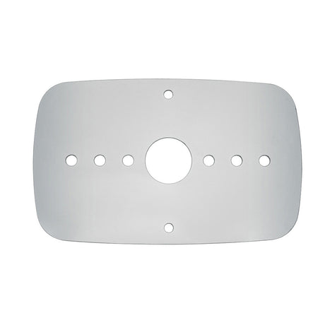Freightliner Cascadia stainless steel turn signal plate for semi trucks