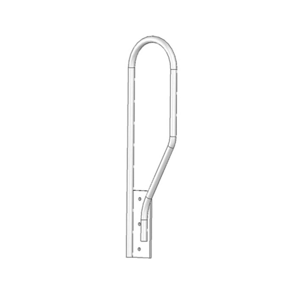 24" Left Side Fixed Saddle Box Handle