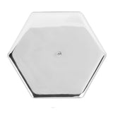33mm x 5" Chrome Flat Top Hex Nut Cover,  Thread On 10PK