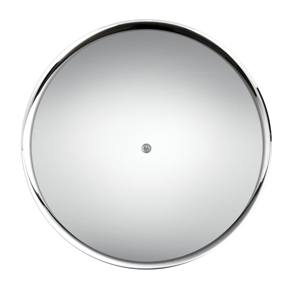 33mm x 5" Chrome Flat Top Nut Cover, Push On 10PK