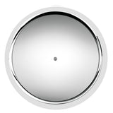 33mm x 3-3/8" Chrome Flat Top Hat Tube Nut Cover, Push On 60PK