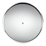 33mm x 5" Chrome Flat Top Nut Cover, Push On 60PK