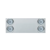 Stainless Steel Center Panel With Four 4" Competition Series LED Lights