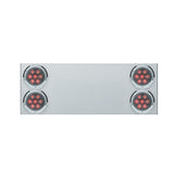 Stainless Steel Center Panel With Four 4" Competition Series LED Lights