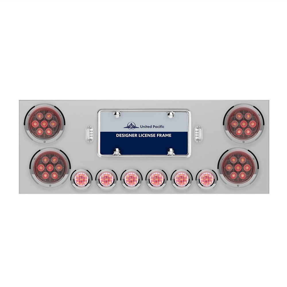 SS Comp Series Rear Center Panel with LEDs and LP Cutout