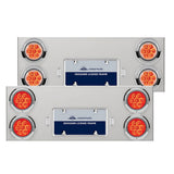SS Standard Rear Center Panel with 4" Reflector LEDs. LP and Visors