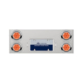 SS Standard Rear Center Panel with 4" Reflector LEDs. LP and Visors