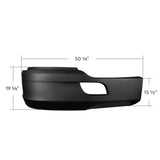 Kenworth T680 2013-2021 Bumper Cover Without Fog Light Cutouts