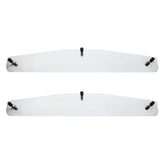 4" x 24" Chrome Mudflap Weight  with Stud Mounting (PR)
