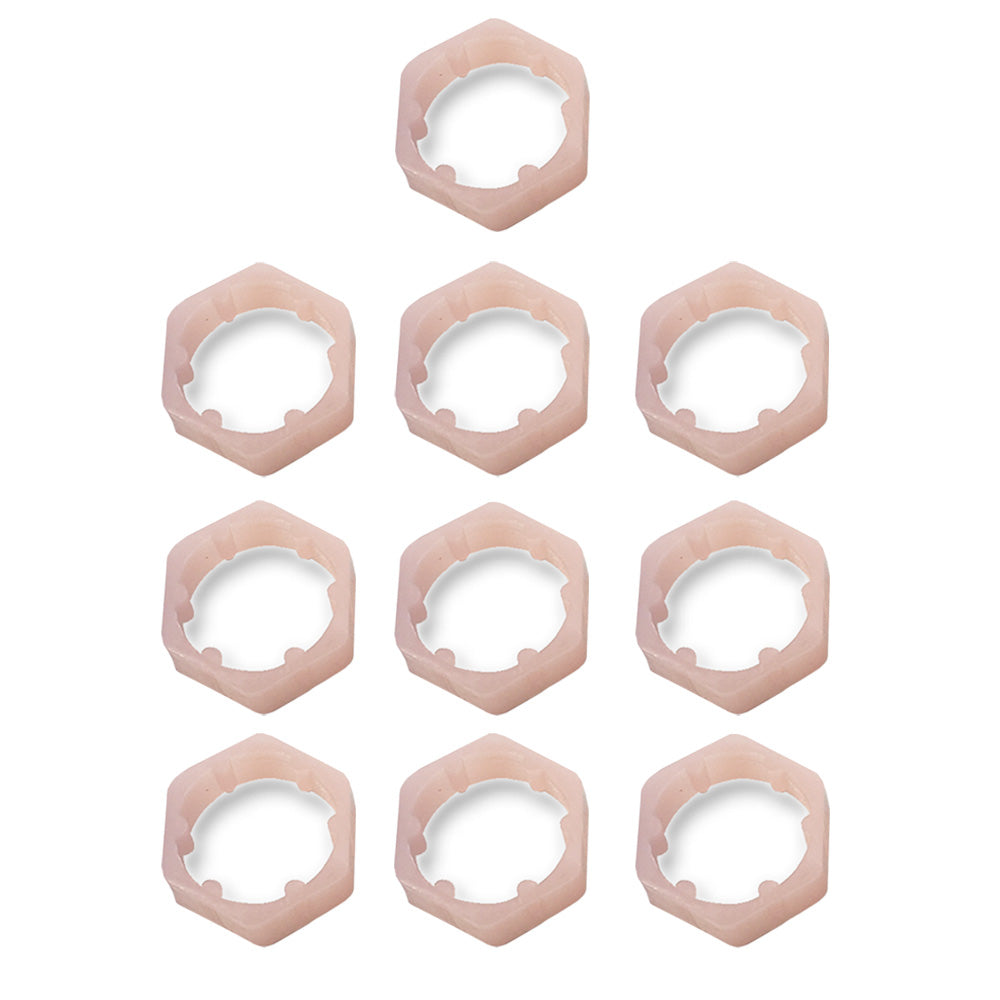 Pink Huck Sleeves 15/16" I.D and 30mm O.D - 10 Pack