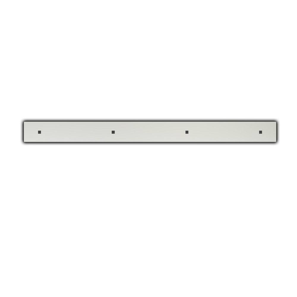 2"W x 24"L Stainless Steel Top Mud Flap Accents (PR)