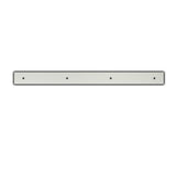 2"W x 24"L Stainless Steel Top Mud Flap Accents (PR)