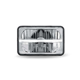 4" x 6" High Beam LED Reflector Headlight with LED Accent